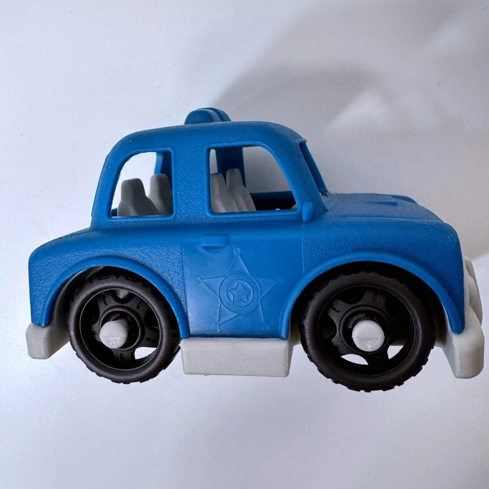 Happy Cruisers Set 8 Cars Vehicles Police Pickup Roadster Toddler Toys Preschool